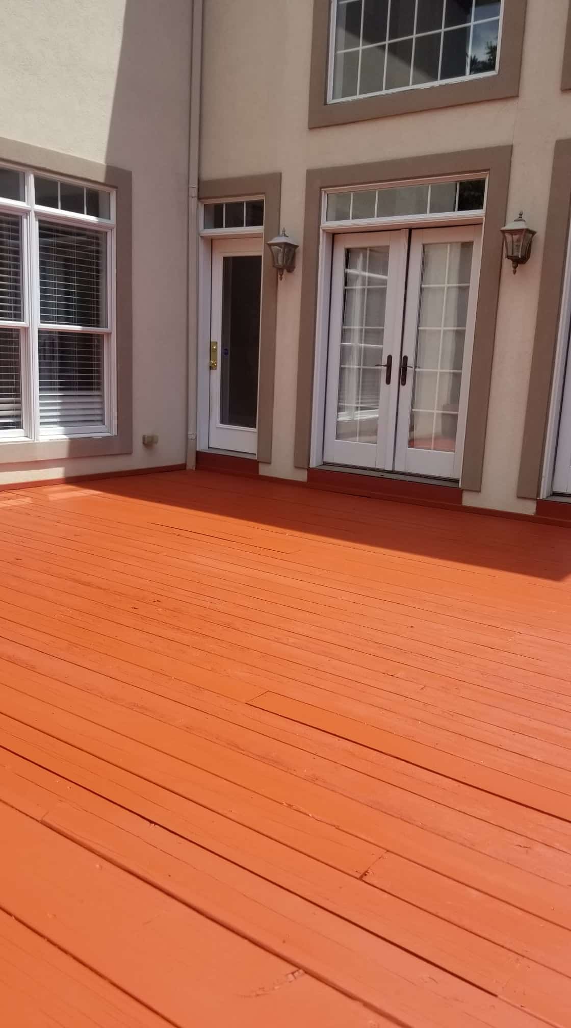 House Deck Pressure Washing