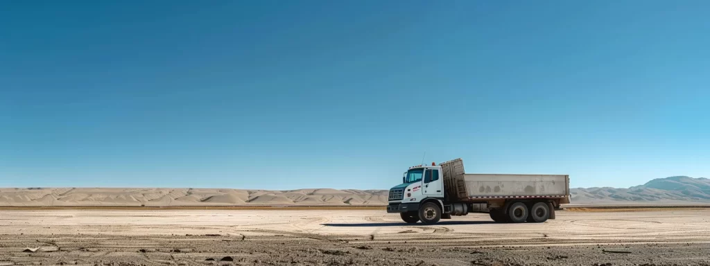 a shiny, well-maintained truck parked under a clear blue sky, free from dirt and grime, showcasing the importance of regular cleaning and upkeep.